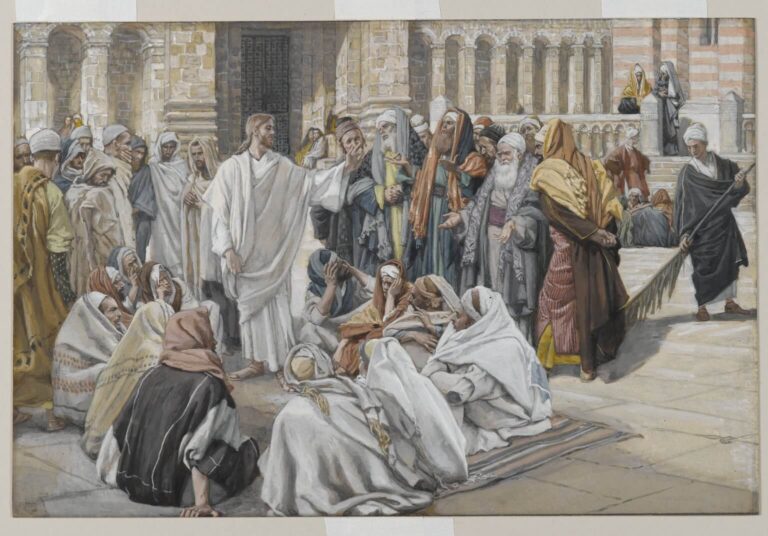 Jesus Teaching in Jerusalem