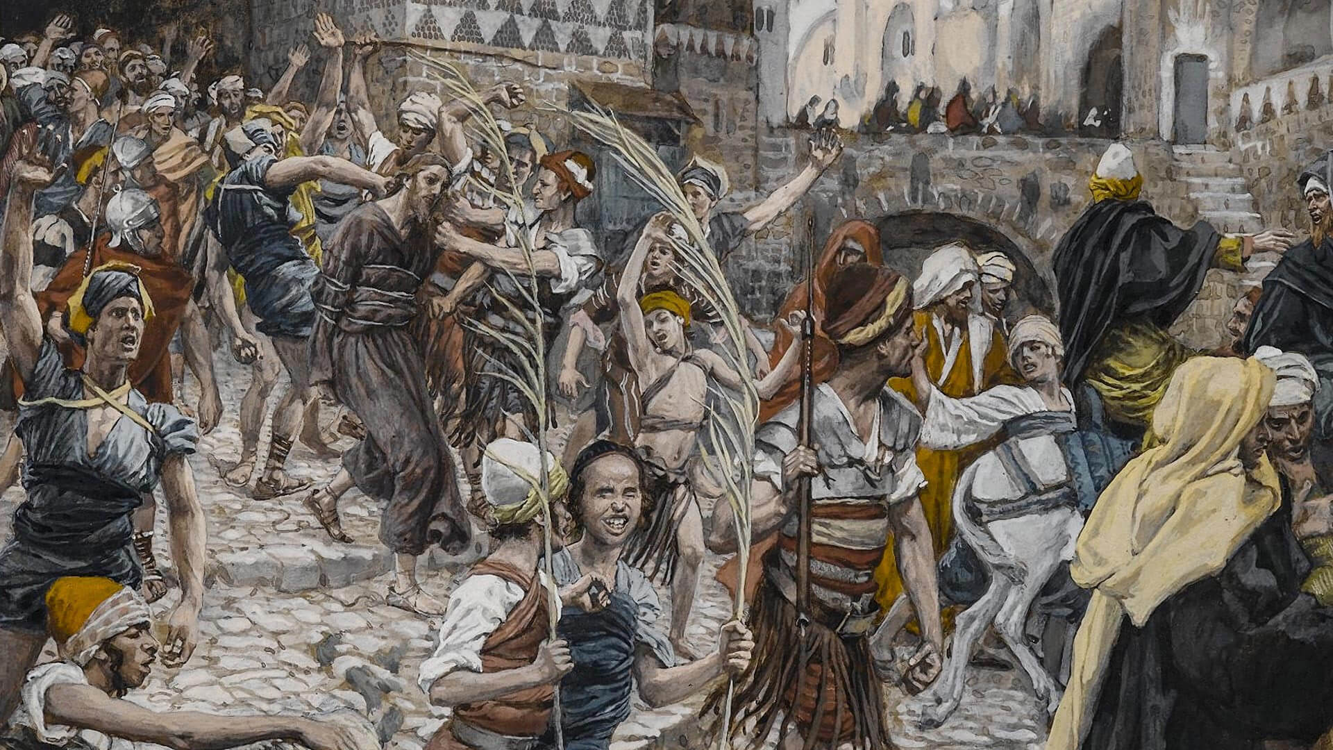 Jesus Sent to Pilate