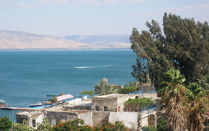walk on water - sea of galilee