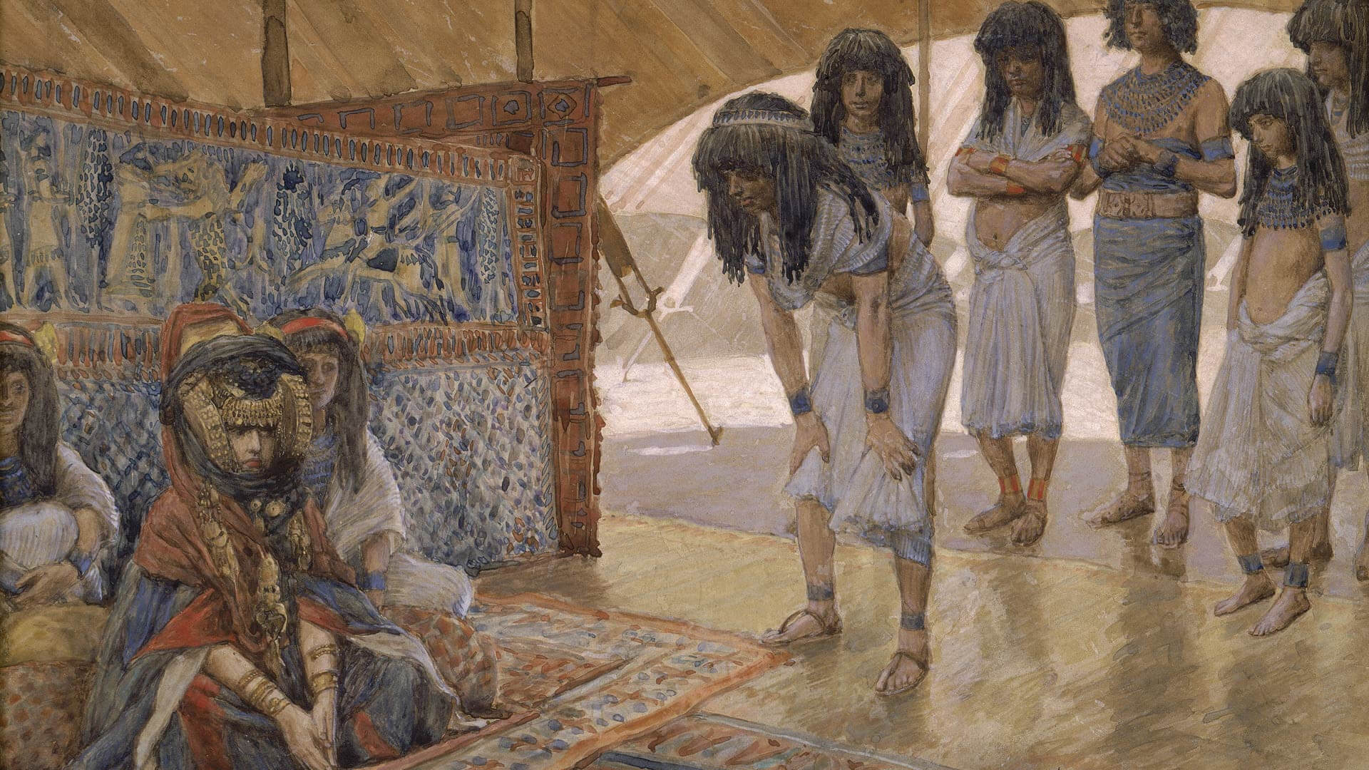 Abraham in Egypt with Sarah