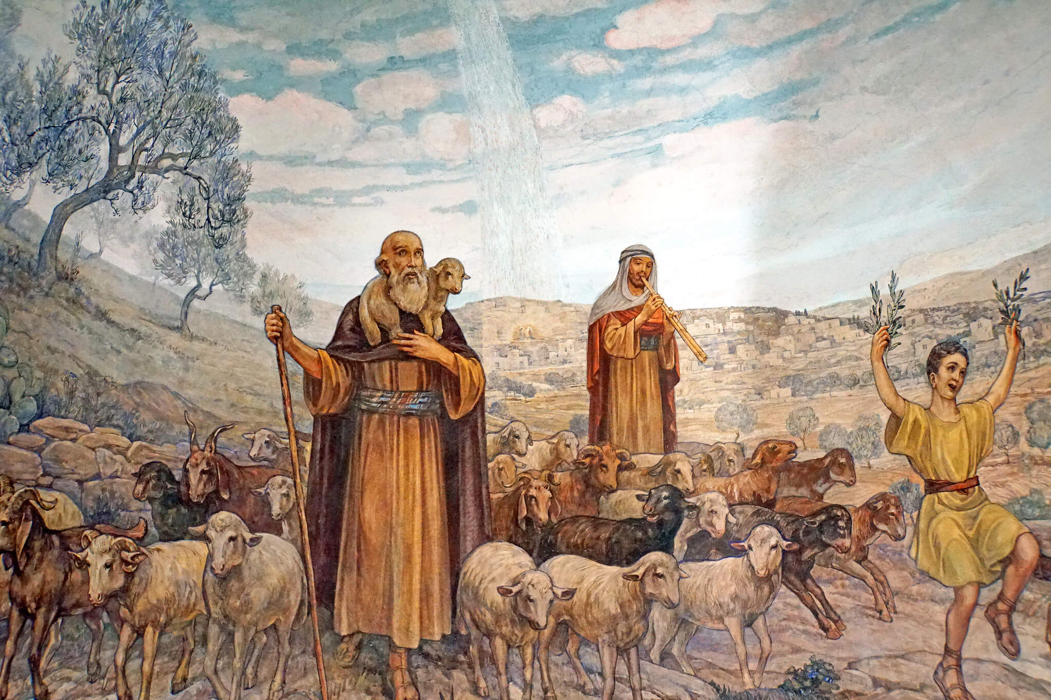An Angel Appears to the Shepherds