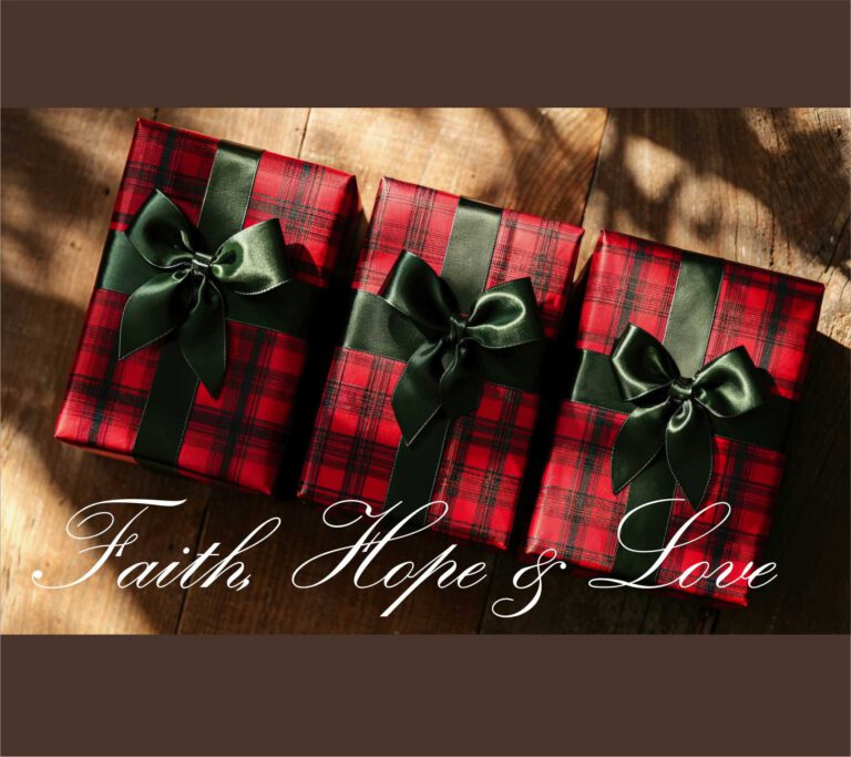These Three Things at Christmas – Wendy L Macdonald