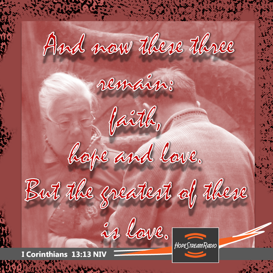 I Cor 13v13