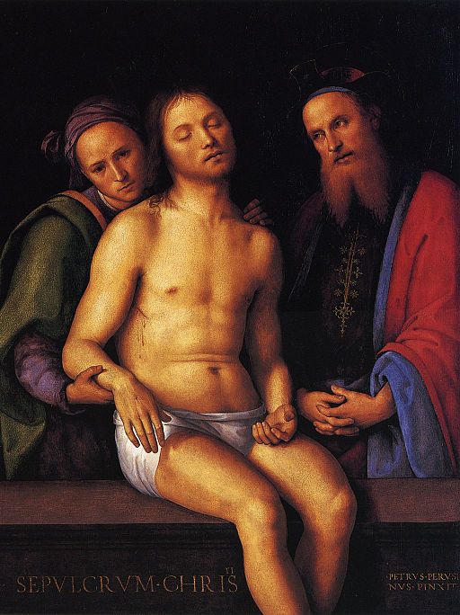 Nicodemus & Joseph Of Arimathea with Jesus' body