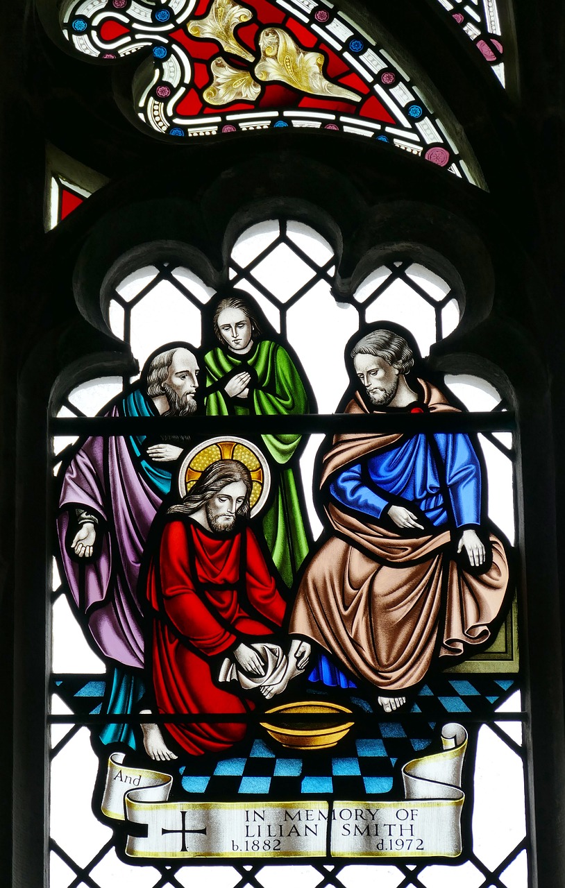 jesus washes feet