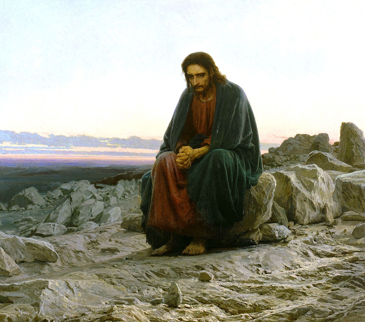 Jesus in the wilderness