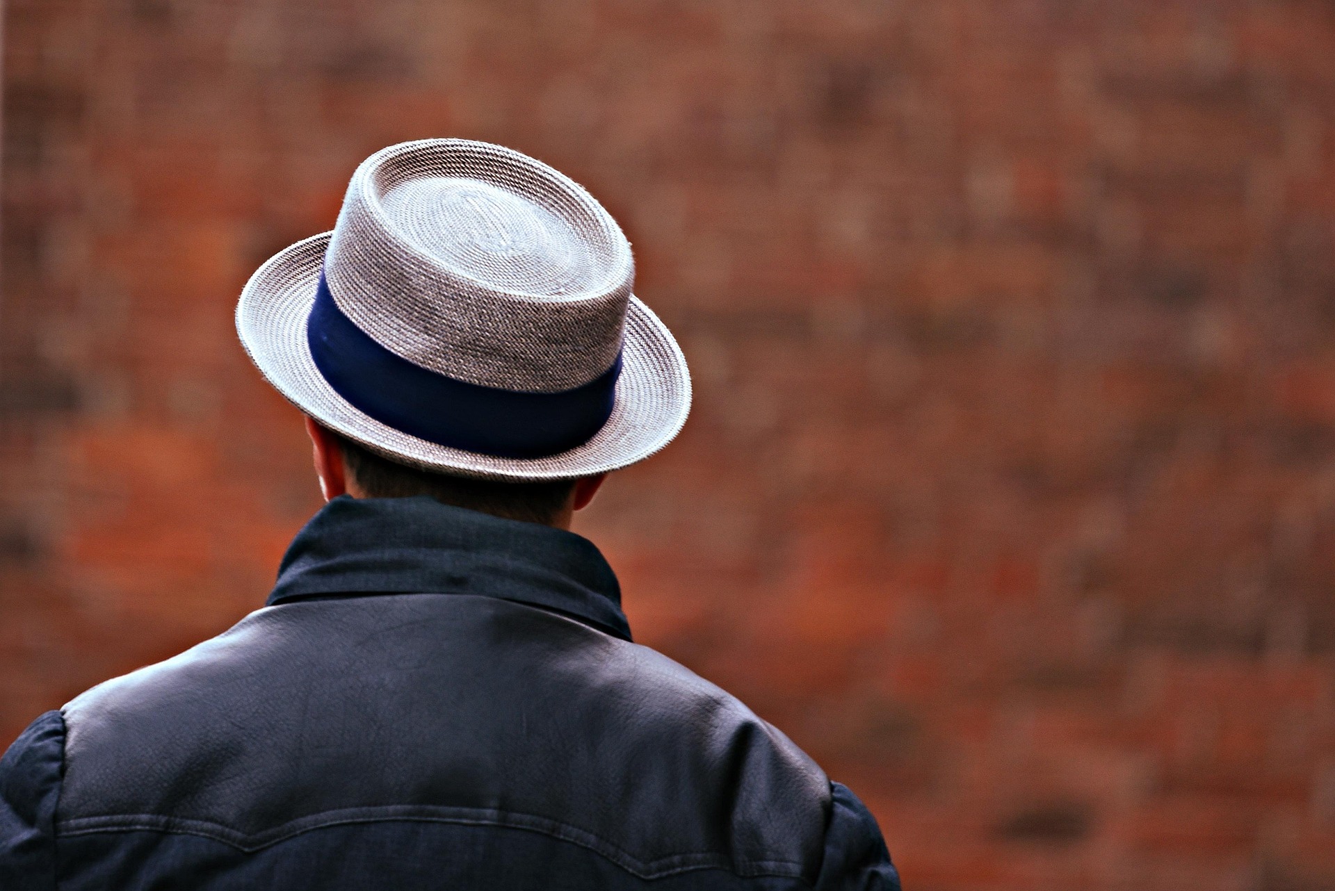 man alone