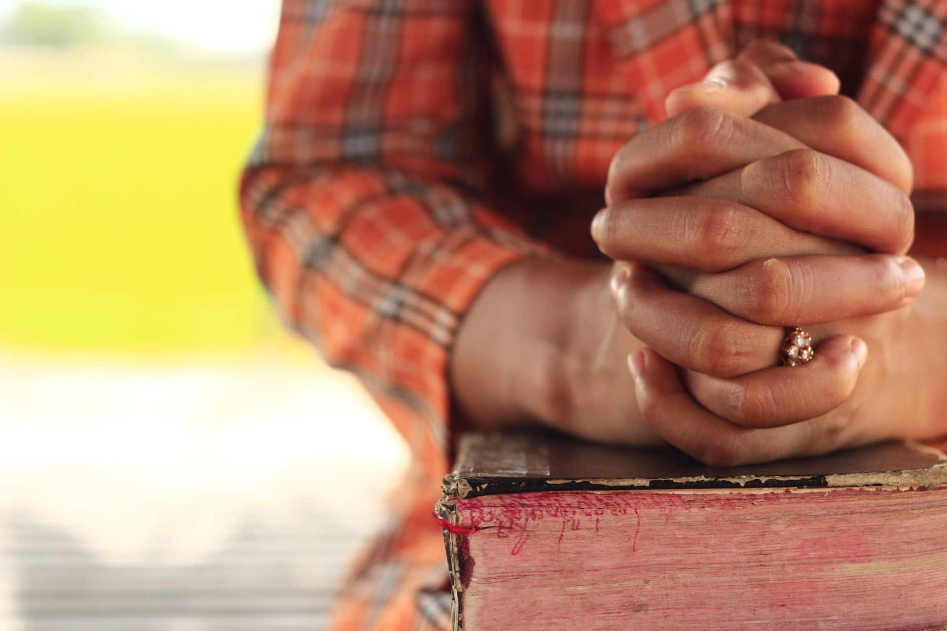 praying