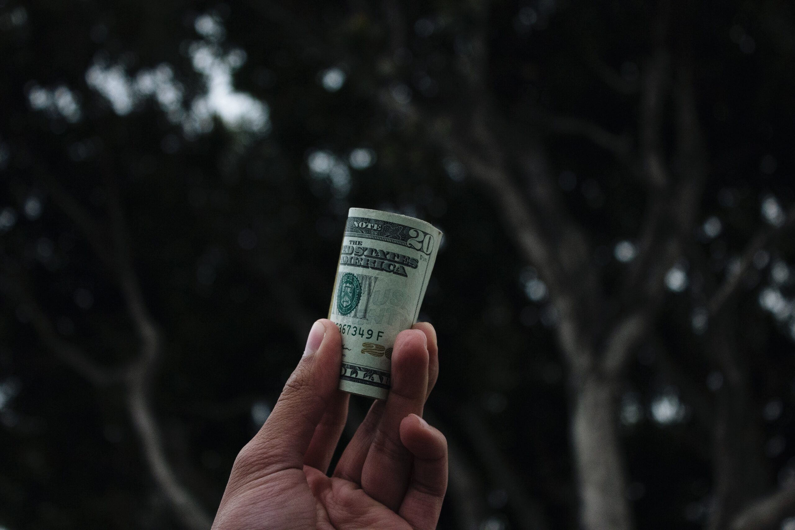 giving money